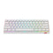 KEYBOARD - REDRAGON DRACONIC K530RGB PRO BT/WIRED MECHANICAL WHITE BROWN SWITCH 6950376707864