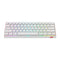 KEYBOARD - REDRAGON DRACONIC K530RGB PRO BT/WIRED MECHANICAL WHITE RED SWITCH 6950376707857