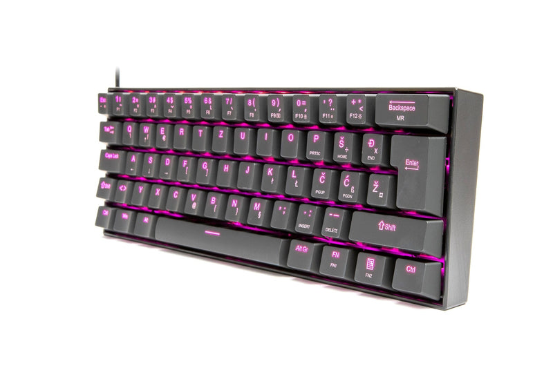 KEYBOARD - REDRAGON DRAGONBORN K630 MECHANICAL SLO/CRO LAYOUT 6950376709134