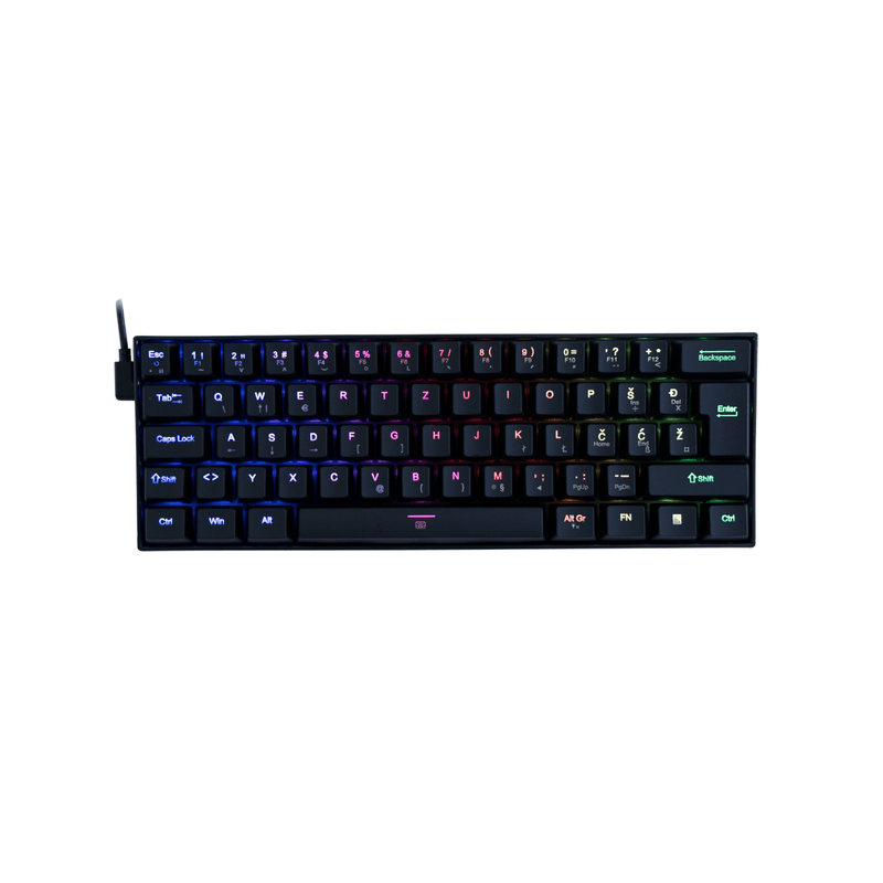 KEYBOARD - REDRAGON DRAGONBORN K630 RGB MECHANICAL SLO/CRO LAYOUT 6950376730992