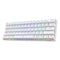KEYBOARD - REDRAGON DRAGONBORN K630 RGB WHITE RED SWITCH 6950376706348