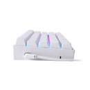 KEYBOARD - REDRAGON DRAGONBORN K630 RGB WHITE RED SWITCH 6950376706348