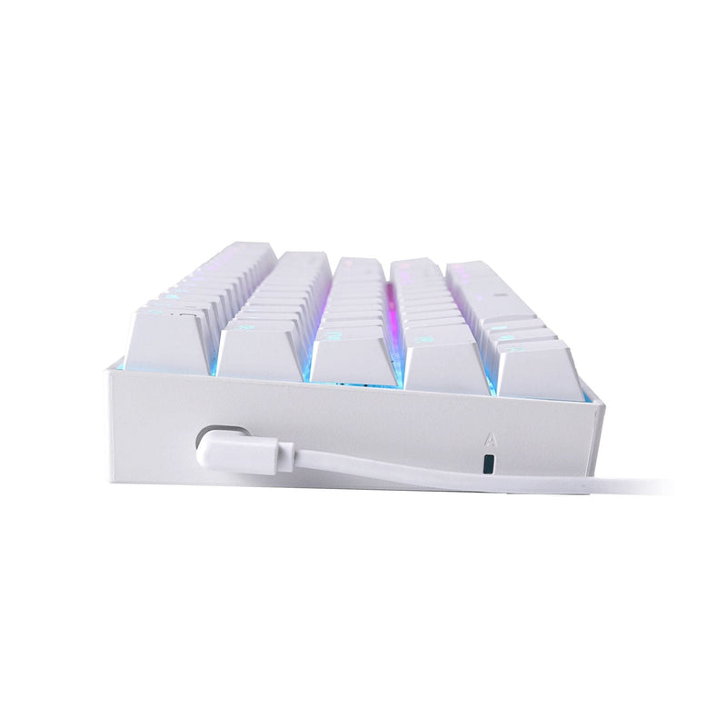 KEYBOARD - REDRAGON DRAGONBORN K630 RGB WHITE RED SWITCH 6950376706348