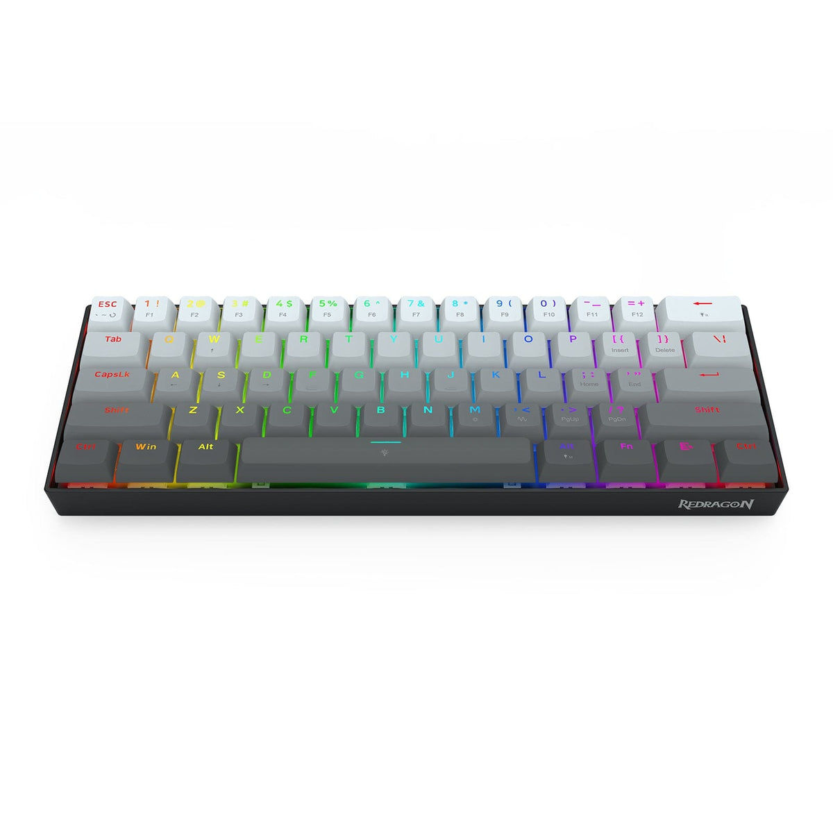 KEYBOARD - REDRAGON FIZZ K617 RGB WIRED BLACK MAGNETIC SWITCH 6950376723000