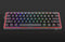 KEYBOARD - REDRAGON FIZZ K617 RGB WIRED BLACK RED SWITCH 6950376706768