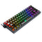 KEYBOARD - REDRAGON FIZZ K617CTB-RGB WIRED MECHANICAL 6950376717375