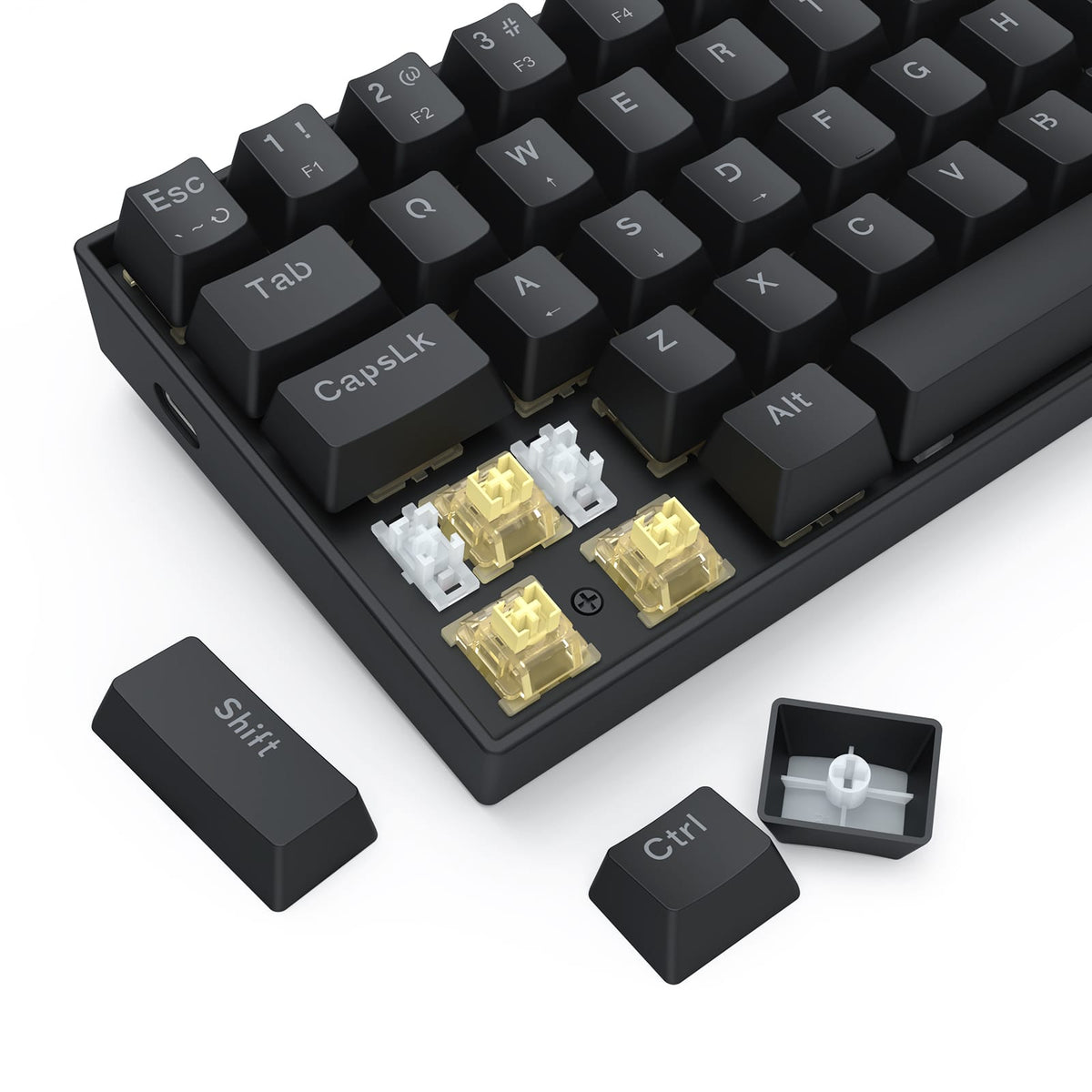 KEYBOARD - REDRAGON FIZZ MAGNETIC K617RGB-M WIRED 6950376732224