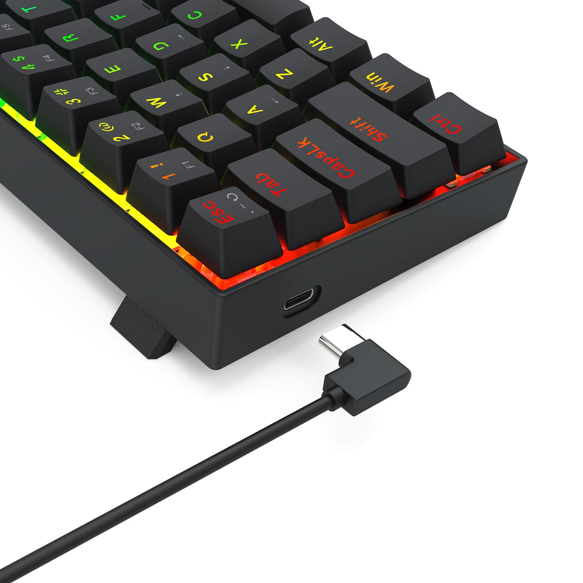 KEYBOARD - REDRAGON FIZZ MAGNETIC K617RGB-M WIRED 6950376732224