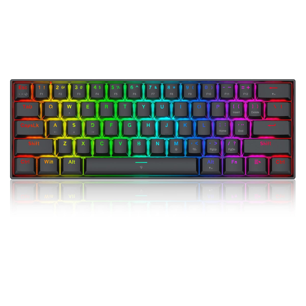 KEYBOARD - REDRAGON FIZZ MAGNETIC K617RGB-M WIRED 6950376732224