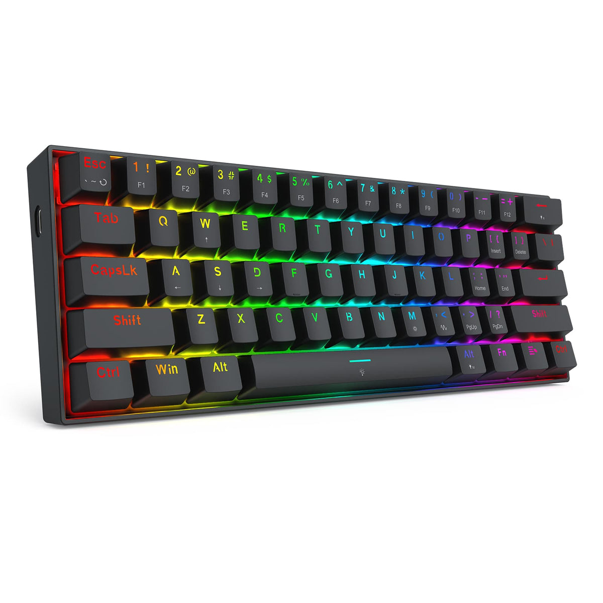 KEYBOARD - REDRAGON FIZZ MAGNETIC K617RGB-M WIRED 6950376732224