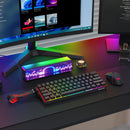KEYBOARD - REDRAGON FIZZ MAGNETIC PLUS K617RGB-MP WIRED 6950376734051