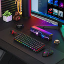 KEYBOARD - REDRAGON FIZZ MAGNETIC PLUS K617RGB-MP WIRED 6950376734051