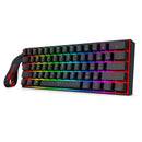 KEYBOARD - REDRAGON FIZZ MAGNETIC PLUS K617RGB-MP WIRED 6950376734051