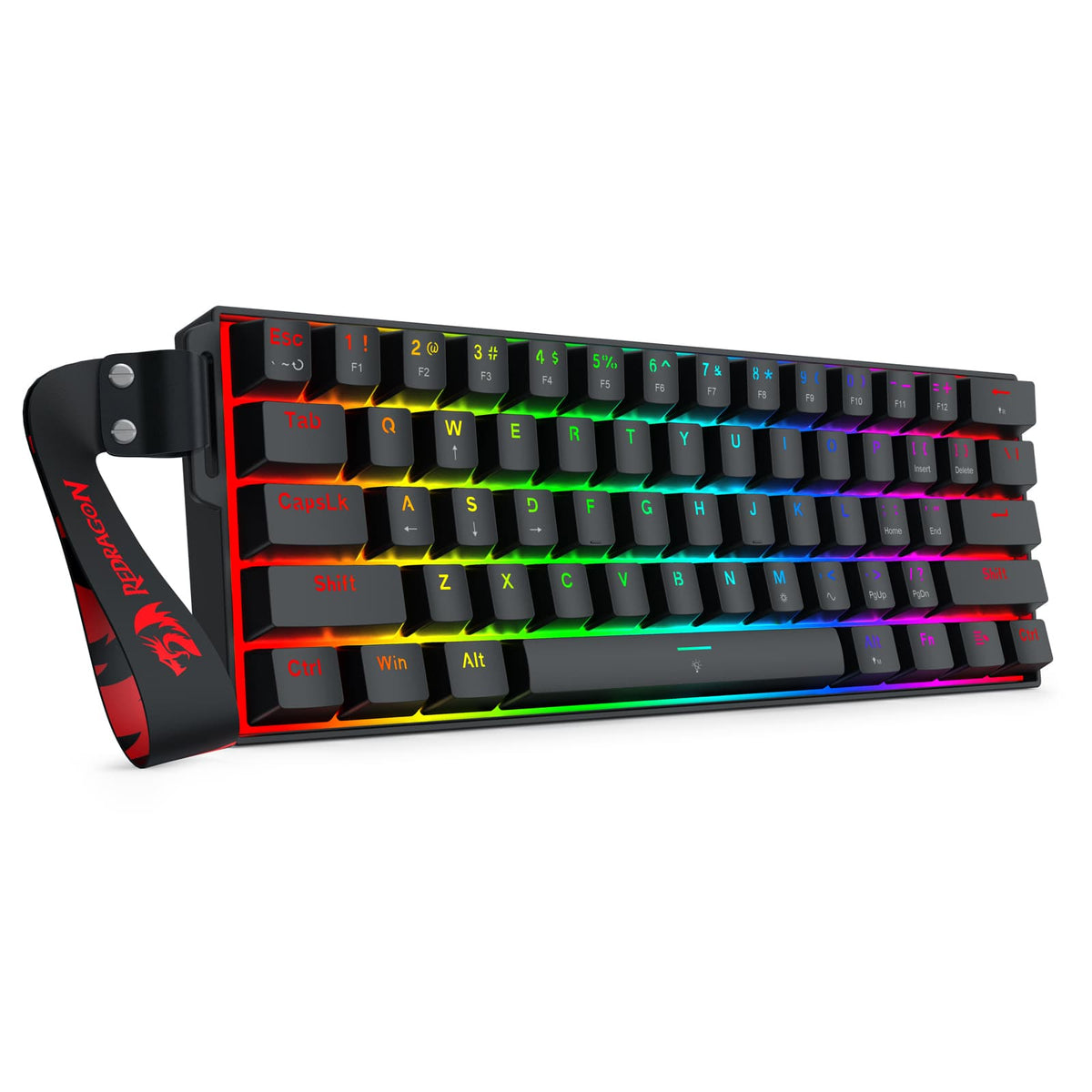 KEYBOARD - REDRAGON FIZZ MAGNETIC PLUS K617RGB-MP WIRED 6950376734051