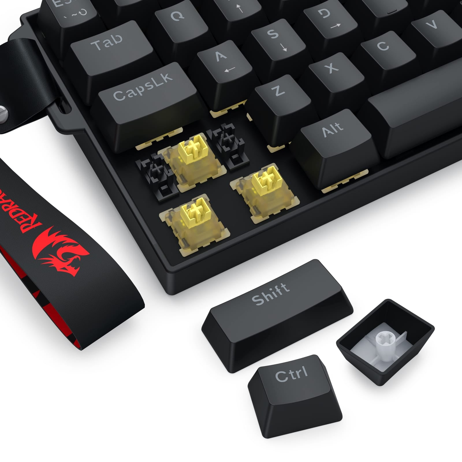 KEYBOARD - REDRAGON FIZZ MAGNETIC PLUS K617RGB-MP WIRED – igabiba