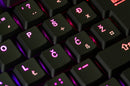 KEYBOARD - REDRAGON HORUS K619-RGB WIRED RED SWITCH SLO/CRO 6950376727794