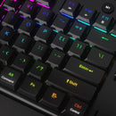 KEYBOARD - REDRAGON HORUS PRO K618RGB-PRO WIRED & 2.4G & BT RED SWITCH 6750376721044