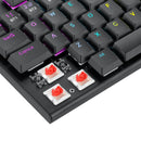 KEYBOARD - REDRAGON HORUS PRO K618RGB-PRO WIRED & 2.4G & BT RED SWITCH 6750376721044