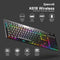 KEYBOARD - REDRAGON HORUS PRO K618RGB-PRO WIRED & 2.4G & BT RED SWITCH 6750376721044