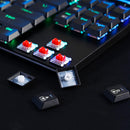 KEYBOARD - REDRAGON HORUS TKL PRO K621RGB-PRO WIRED & 2.4G & BT RED SWITCH 6950376721037