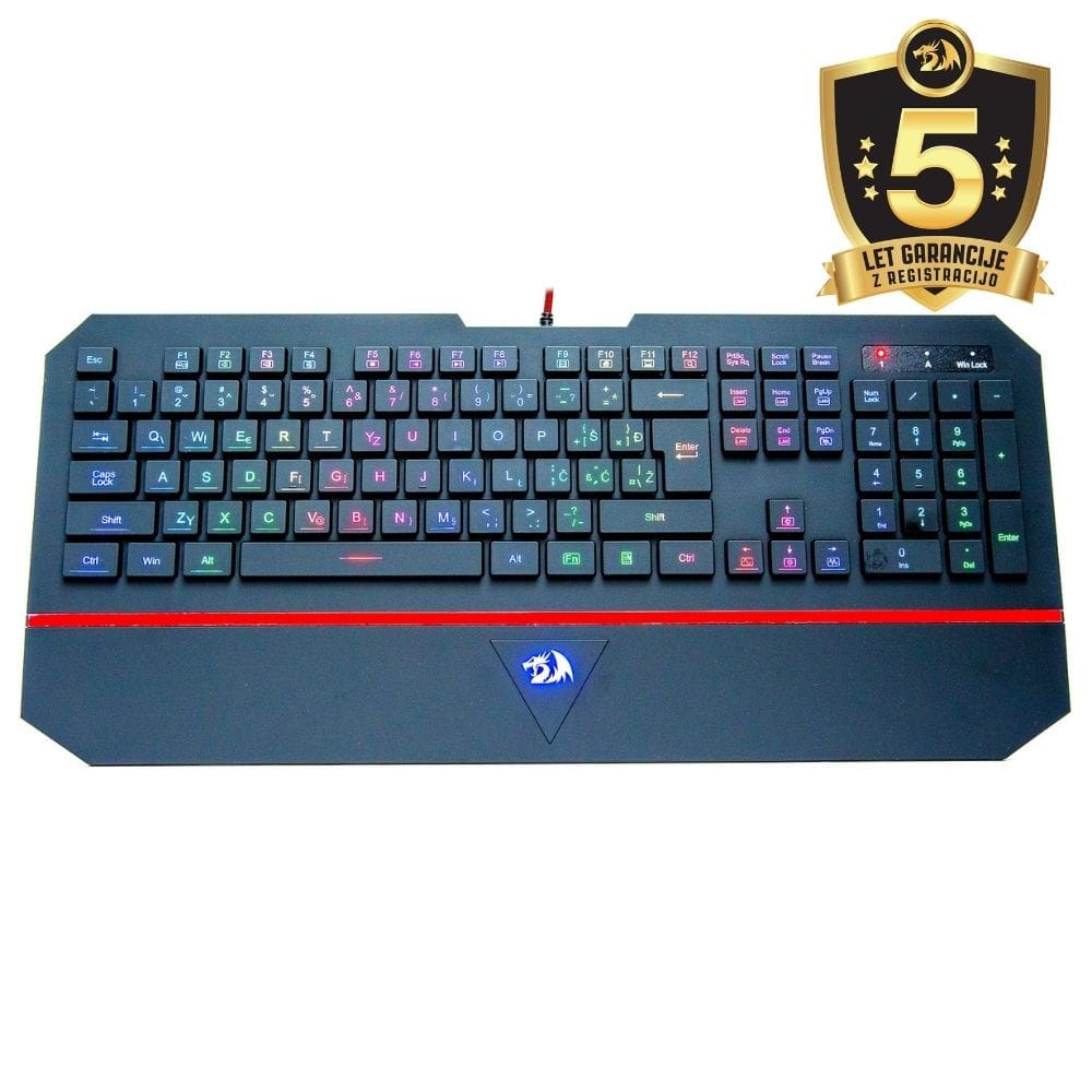 KEYBOARD - REDRAGON KARURA 2 K502-2 RGB SLO/CRO 6950476783782
