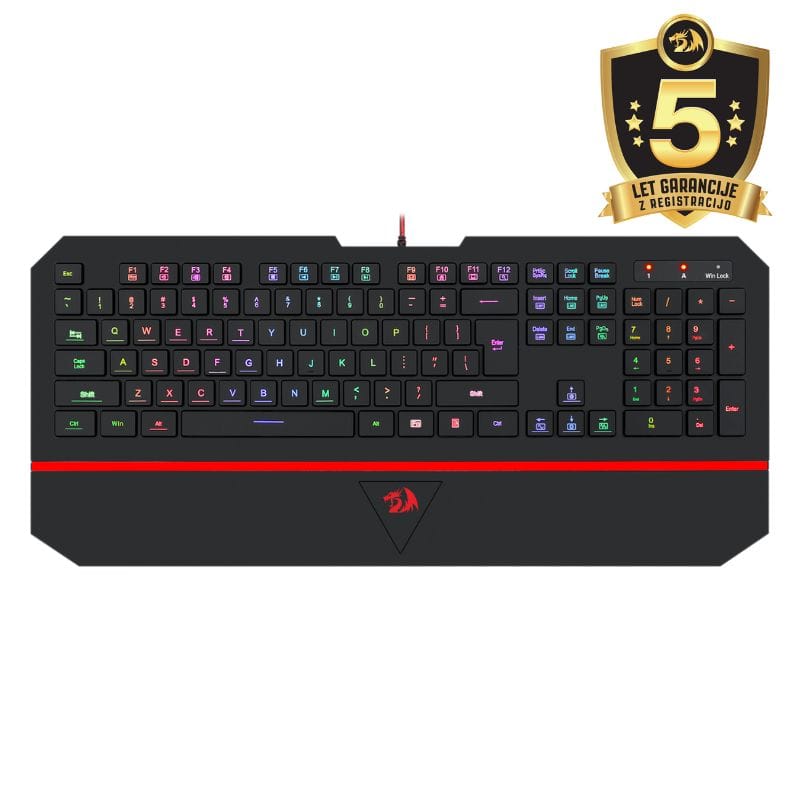 KEYBOARD - REDRAGON KARURA RGB K502 687930453115