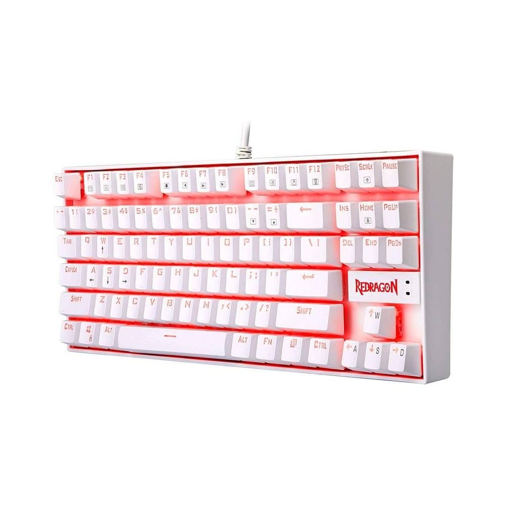KEYBOARD - REDRAGON KUMARA 2 K552-2 MECHANICAL WHITE 6950376772022
