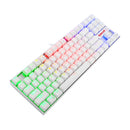 KEYBOARD - REDRAGON KUMARA K552 RGB MECHANICAL WHITE RED SWITCH 6950376716392