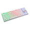 KEYBOARD - REDRAGON KUMARA K552 RGB MECHANICAL WHITE RED SWITCH 6950376716392