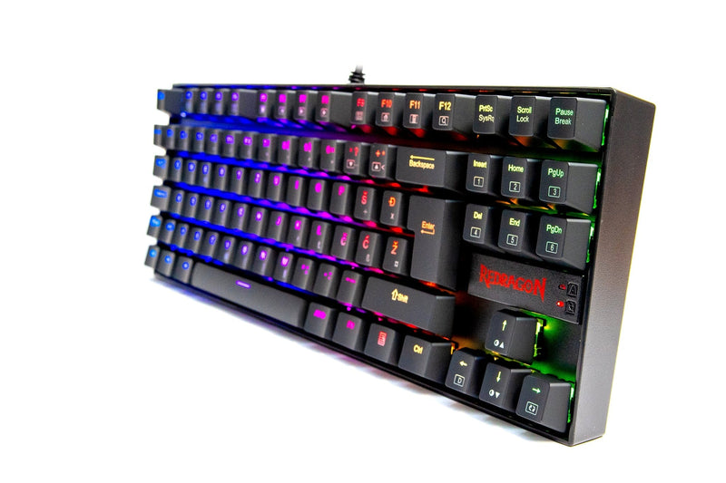 KEYBOARD - REDRAGON KUMARA K552RGB-1 RGB MECHANICAL SLO/CRO 6950376709141