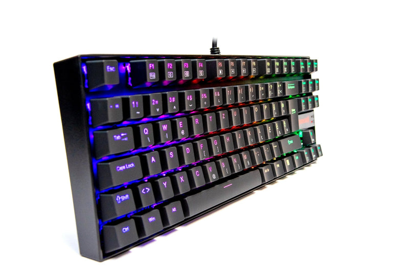 KEYBOARD - REDRAGON KUMARA K552RGB-1 RGB MECHANICAL SLO/CRO 6950376709141