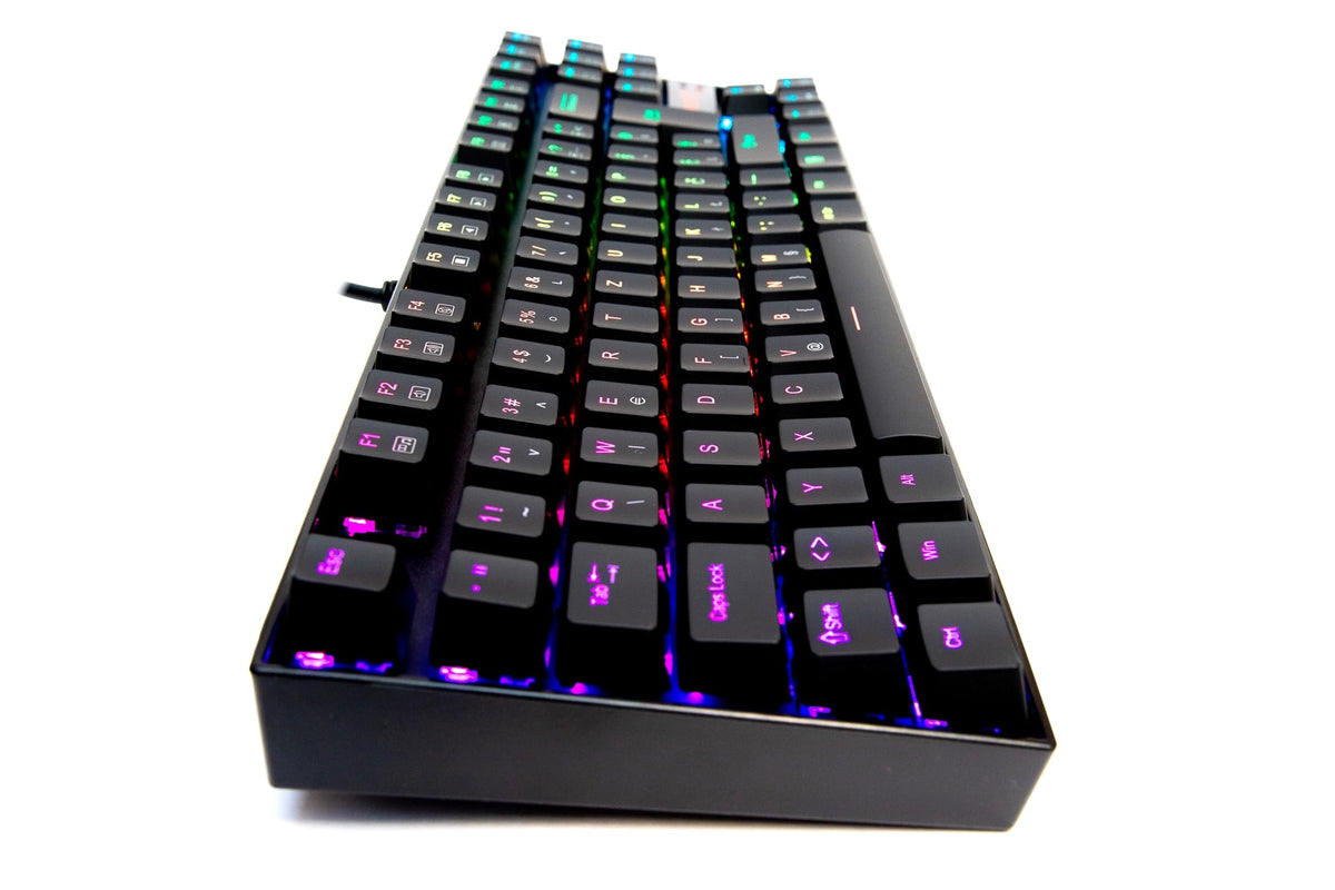 KEYBOARD - REDRAGON KUMARA K552RGB-1 RGB MECHANICAL SLO/CRO 6950376709141