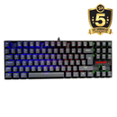 KEYBOARD - REDRAGON KUMARA K552RGB-1 RGB MECHANICAL SLO/CRO 6950376709141
