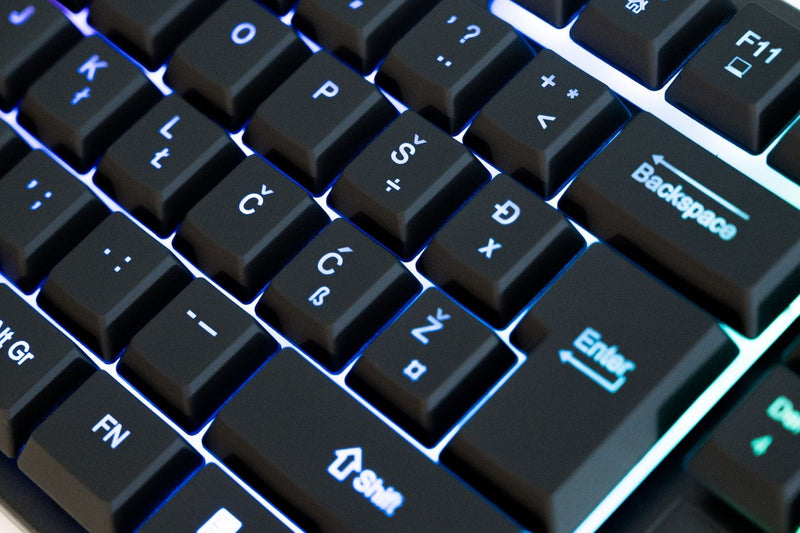 KEYBOARD - REDRAGON NETHERBANE K521 RGB SLO/CRO LAYOUT 6950376731012