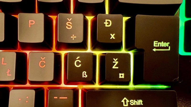KEYBOARD - REDRAGON SHIVA K512 RGB SLO/CRO 6950376720832