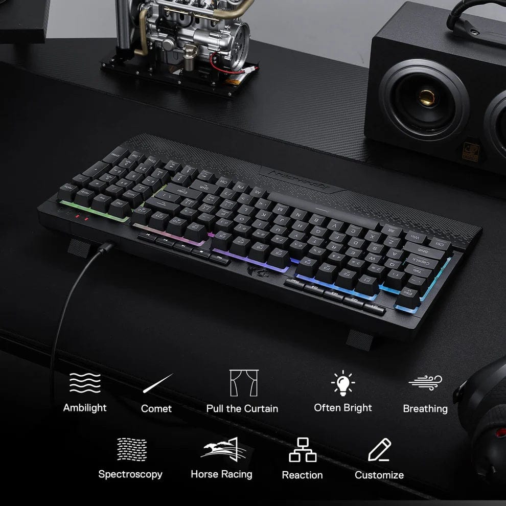 KEYBOARD - REDRAGON SHIVA PRO K515-RGB WIRELESS 6950376726155