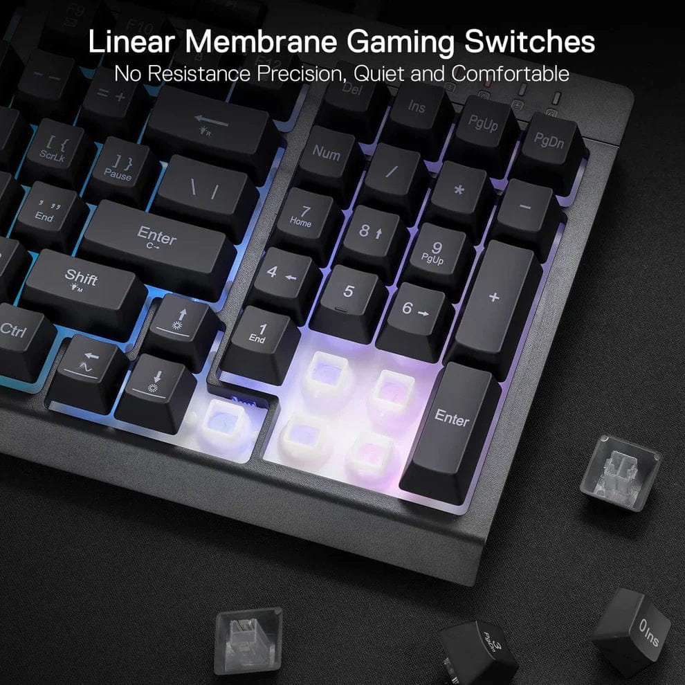 KEYBOARD - REDRAGON SHIVA PRO K515-RGB WIRELESS 6950376726155