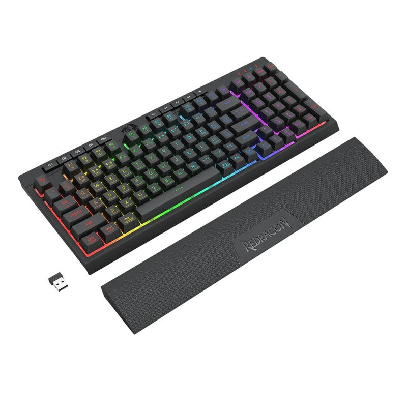 KEYBOARD - REDRAGON SHIVA PRO K515-RGB WIRELESS 6950376726155