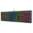 KEYBOARD - REDRAGON SURARA K582 RGB MECHANICAL BROWN SWITCH 6950376710215