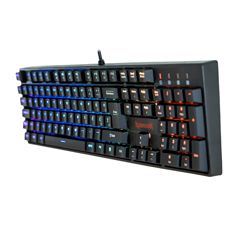 KEYBOARD - REDRAGON SURARA K582 RGB MECHANICAL SLO/CRO LAYOUT 6950376730985