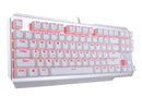 KEYBOARD - REDRAGON USAS K553W WIRED WHITE 6950376704467