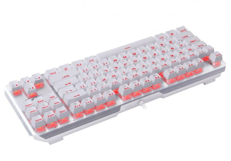 KEYBOARD - REDRAGON USAS K553W WIRED WHITE 6950376704467