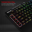 KEYBOARD - REDRAGON VISHNU PRO K596RGB-PRO WIRED & 2.4G & BT RED SWITCH 6950376721594