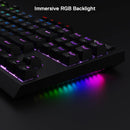 KEYBOARD - REDRAGON VISHNU PRO K596RGB-PRO WIRED & 2.4G & BT RED SWITCH 6950376721594