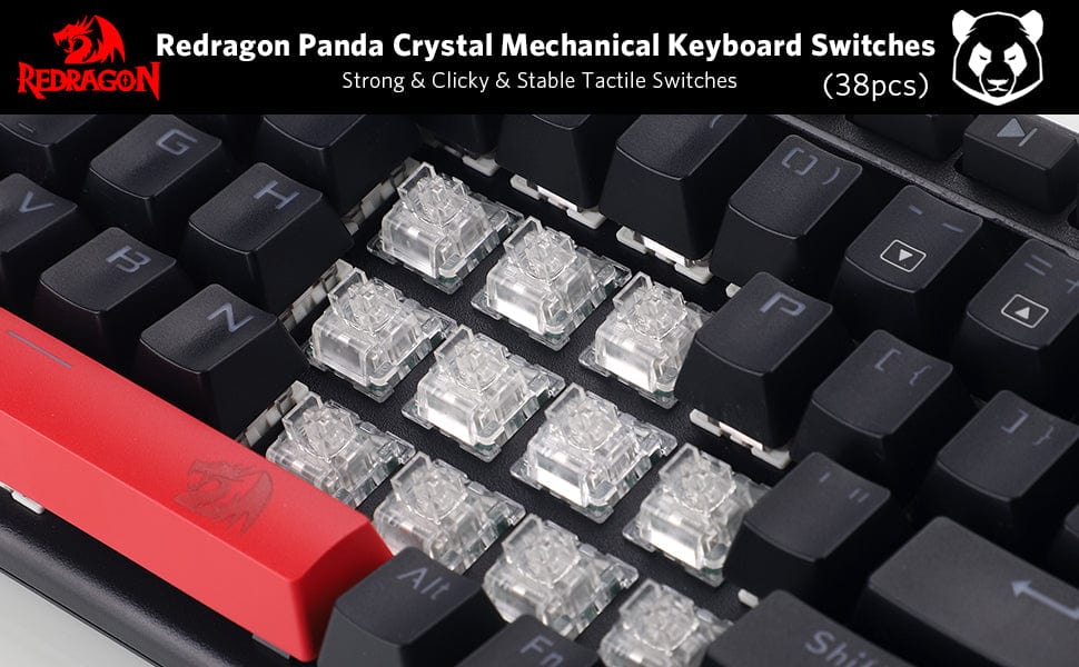 KEYBOARD SWITCH - REDRAGON PANDA A113 HP2 6950376714794