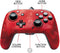 Kontroler PDP žični NINTENDO SWITCH FACEOFF DELUXE CONTROLLER + AUDIO PDP kamuflažno rdeč - DAMAGED BOX 3200000002319