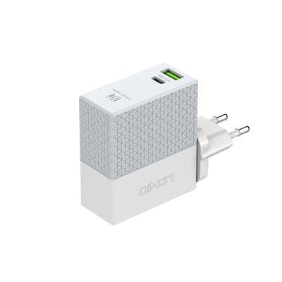 LDNIO CHARGER 2 PORT (1A1C) 65W 5V 3A A2620C 6933138691137