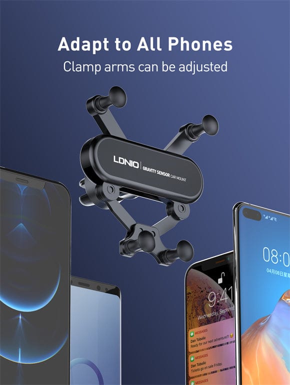 LDNIO MOBILE PHONE GRAVITY HOLDER FOR CAR MG03 6933138691144