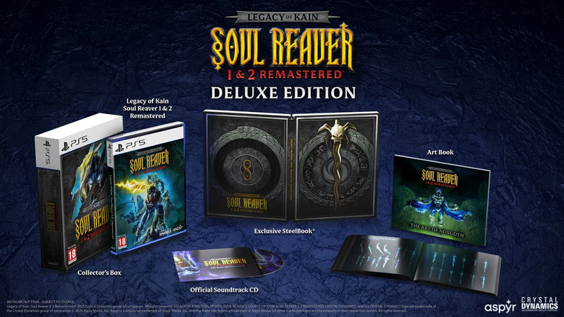 Legacy Of Kain™ Soul Reaver 1&2 Remastered - Deluxe Edition (Playstation 5) - DAMAGED BOX 3200000004702