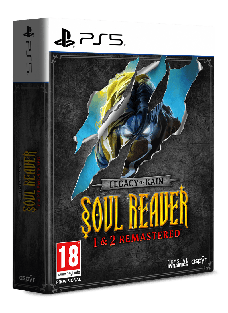 Legacy Of Kain™ Soul Reaver 1&2 Remastered - Deluxe Edition (Playstation 5) - DAMAGED BOX 3200000004702